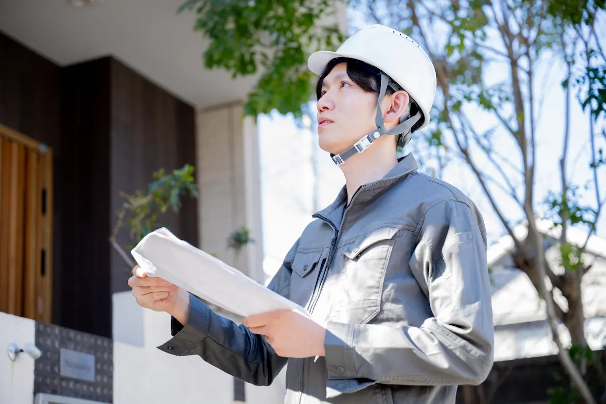 Survey by a first-class registered architect